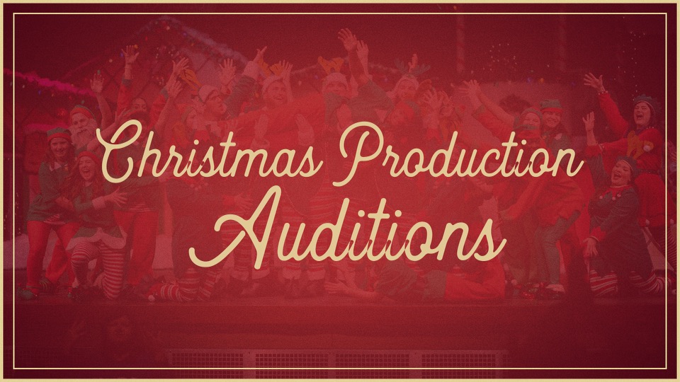 Christmas Auditions 2021 Crossroads Church